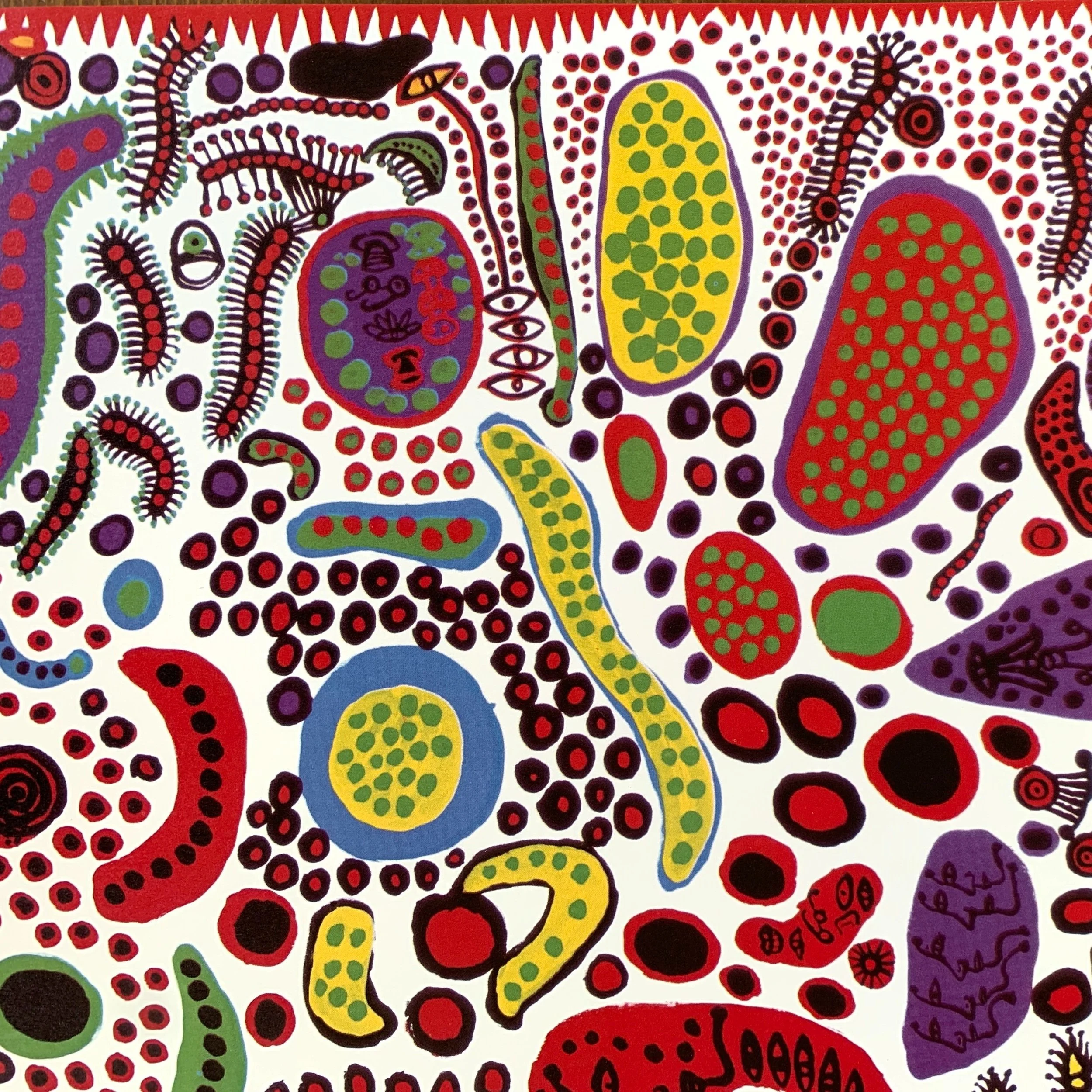 Self Obliteration No2-2015/草間彌生/ポスター 自己消滅（Self Obliteration）》1966-74年 軽井沢ニューアート